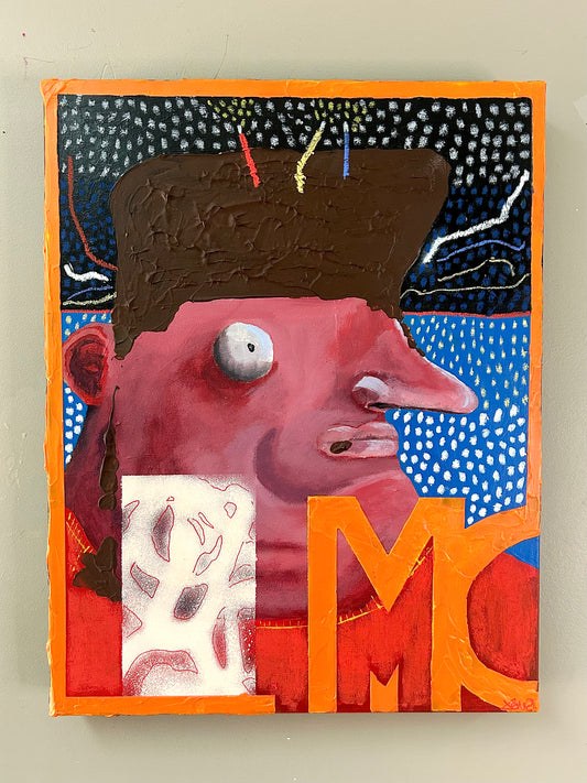 Autoportrait fictif de moi dans un univers fictif; je fête mes 54 ans