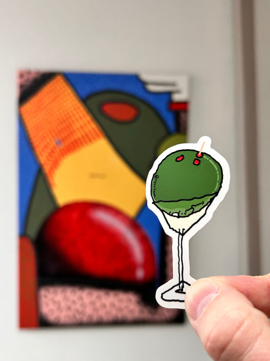 Autocollant Martini Albert