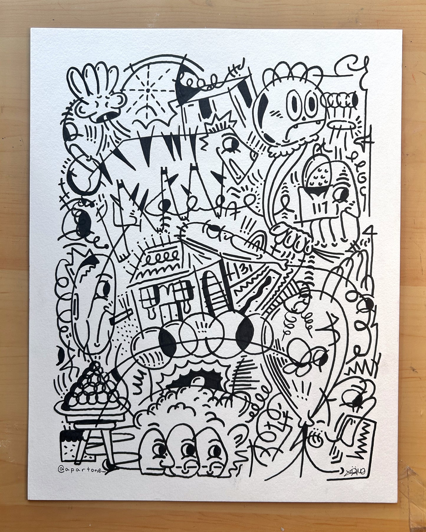 "L'oeil du tigre."