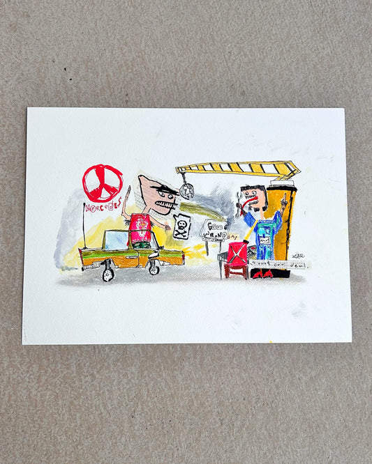 Bataille au garage