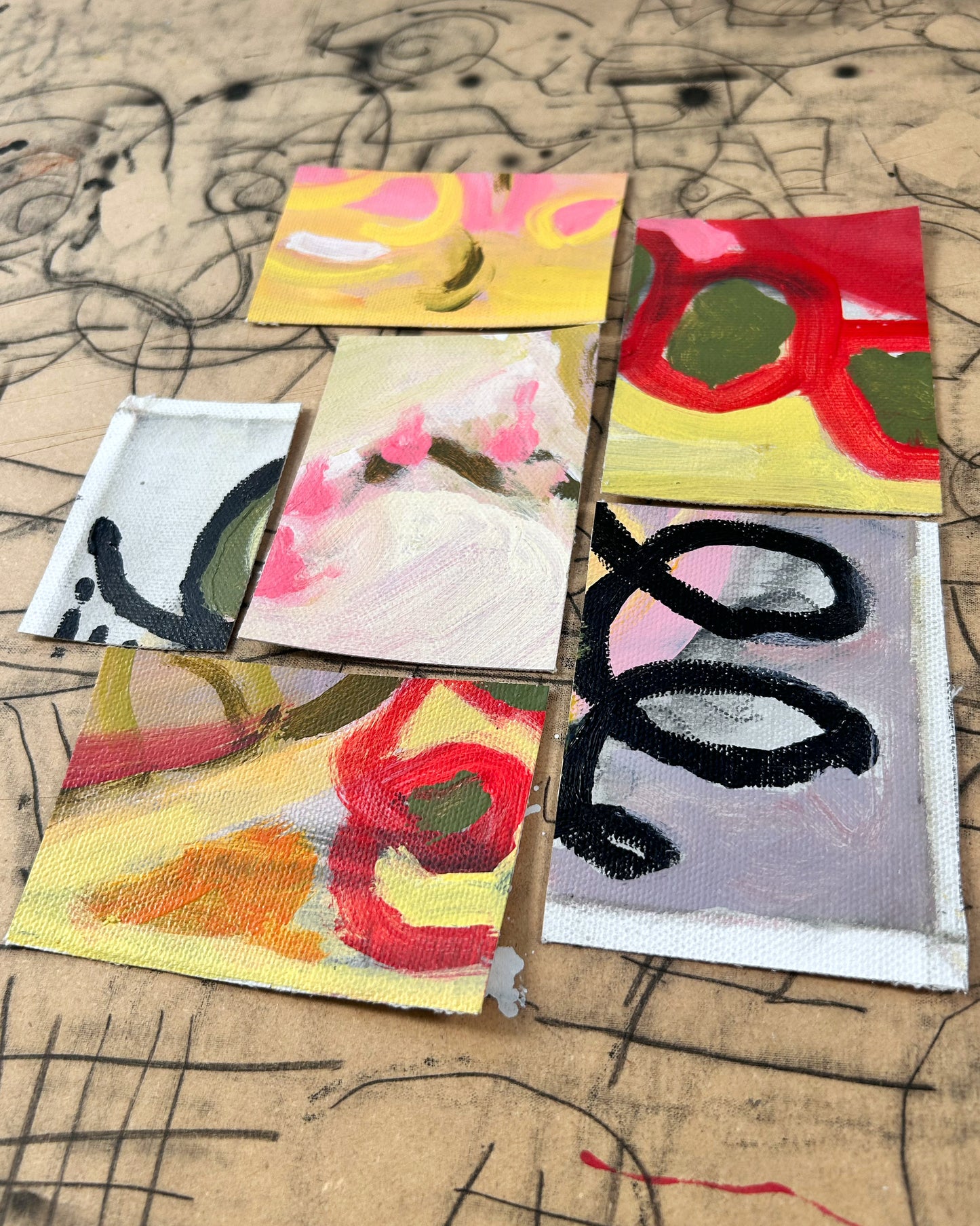 CARTES À COLLECTIONNER (Morceaux d'une oeuvre)